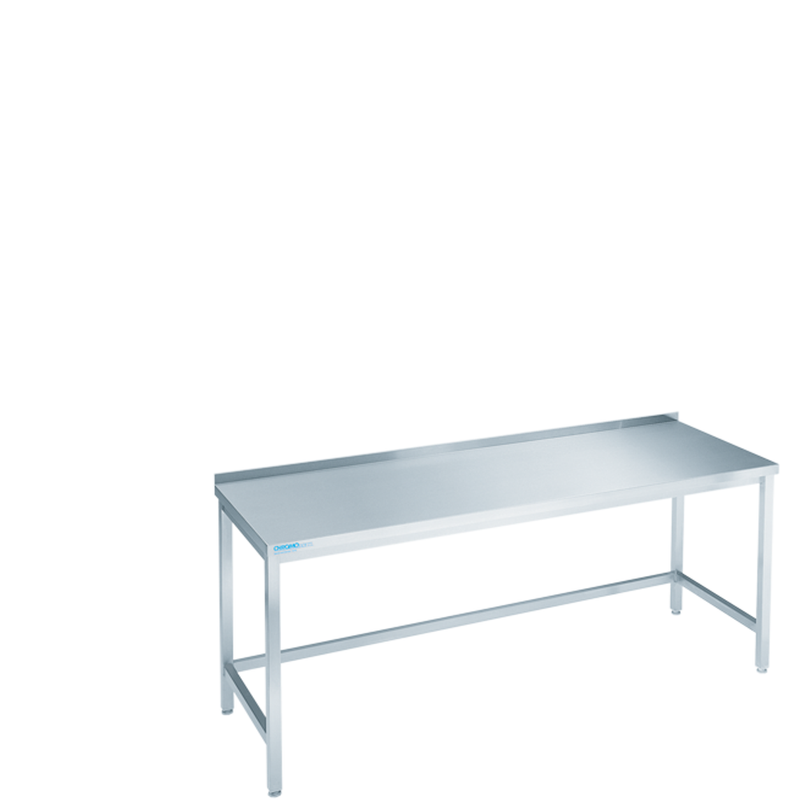Arbeitstisch offen, mit Tischplatte hinten auf, 1000 × 600 × 850/900 mm