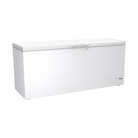 Chest freezer with closed lid and lighting, 620 litres | A&S TTV-620