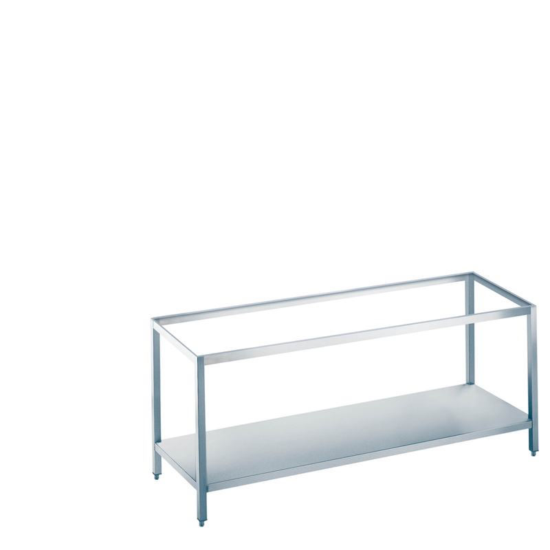 Arbeitstisch mit Zwischenboden, ohne Tischplatte, 1000 × 540(600)x800/850 mm
