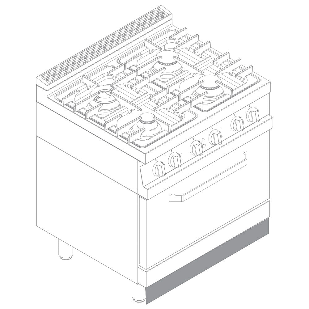 Sockel für 2400 mm Modul — Virtus V240ZF
