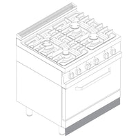 Plinth for 400 mm module | Virtus V40ZF