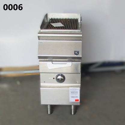 Elektro-Grill, Kochzone in Edelstahl, Fleisch/Fisch - GEBRAUCHT — Virtus V7040GRACQEGE