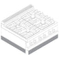 Sockelblende für 800 mm Modul - Auftischversion — Virtus V80ZFT