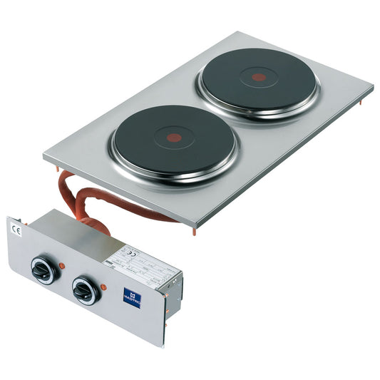 Einbau-Elektrokochfeld, 2 Platten — Virtus VI6540PCED