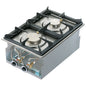 Einbau-Gaskochfeld, 2 Brenner — Virtus VI6540PCGD