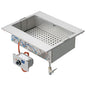 Elektro-Nudelkocher, Einbaumodell, 40 Liter — Virtus VI6570CPED