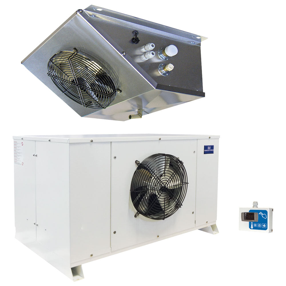 Split-Aggregat, -18°/-25°C, 7,41m³/3,97m³ (+32°C) — Virtus VLBK170/T