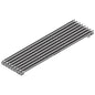 Reversibles Gusseisen Grill, Fleisch/Fisch — Virtus VS11080GGACQ