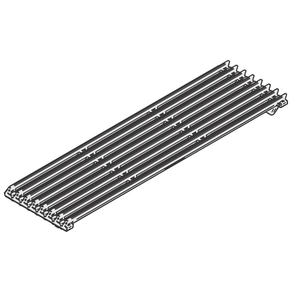 Reversibles Gusseisen Grill, Fleisch/Fisch — Virtus VS7040GGACQ