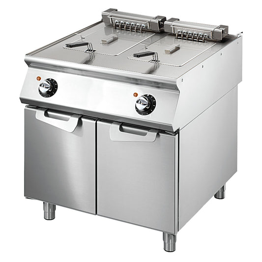 Elektro-Fritteuse, Kapazität 2x 10 Liter — Virtus VS7080FRE10