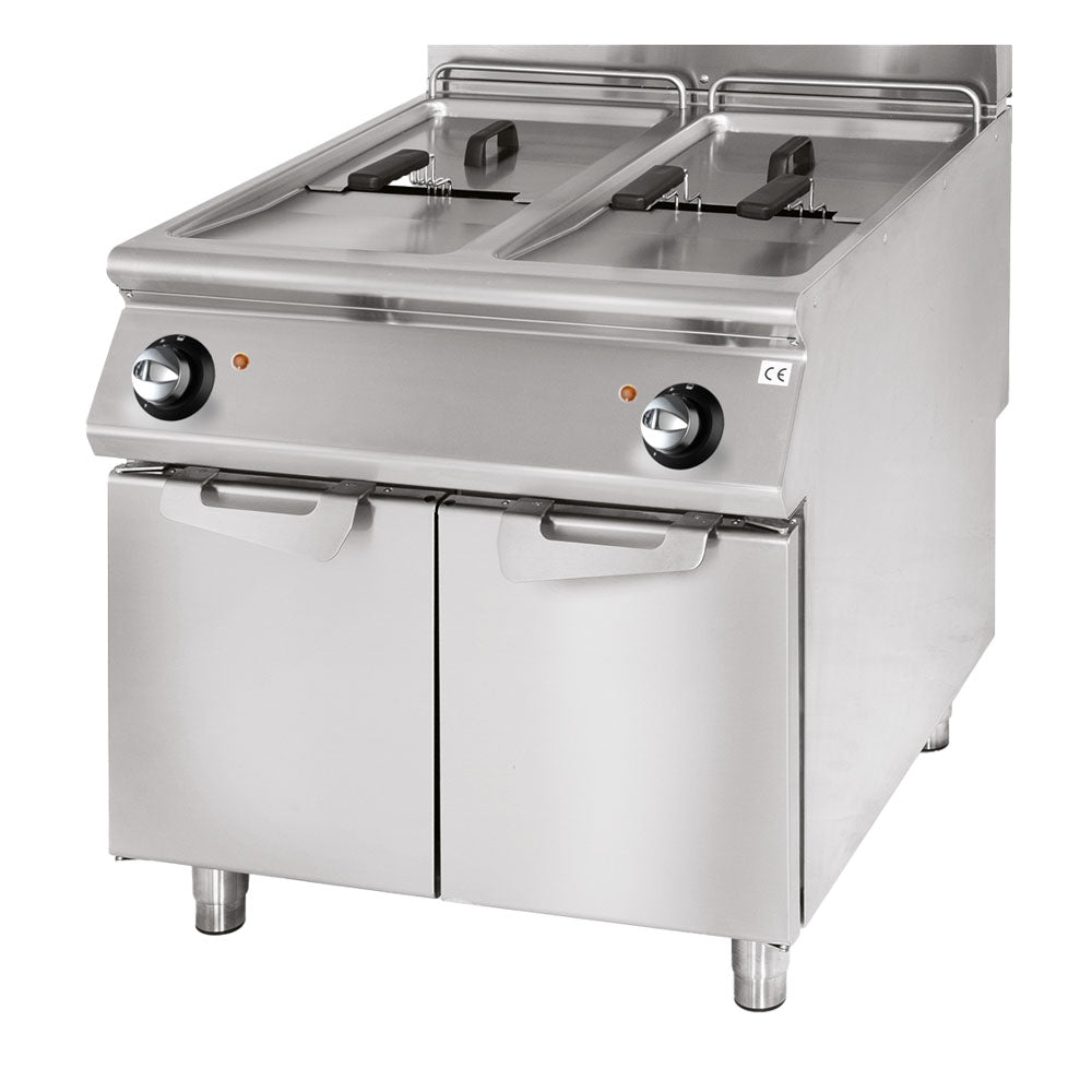 Elektro-Fritteuse, Kapazität 2x 17 Liter — Virtus VS7080FRE17X