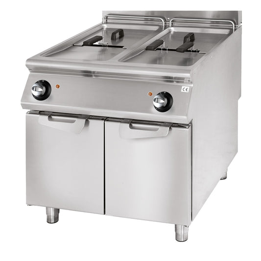 Elektro-Fritteuse, Kapazität 2x 17 Liter — Virtus VS7080FRE17X