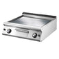 Gas-Grillplatte, Tischmodell, glatte Platte — Virtus VS7080FTGVT