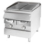 Elektro-Grill, Kochzone in Edelstahl, Fleisch/Fisch — Virtus VS7080GRACQE