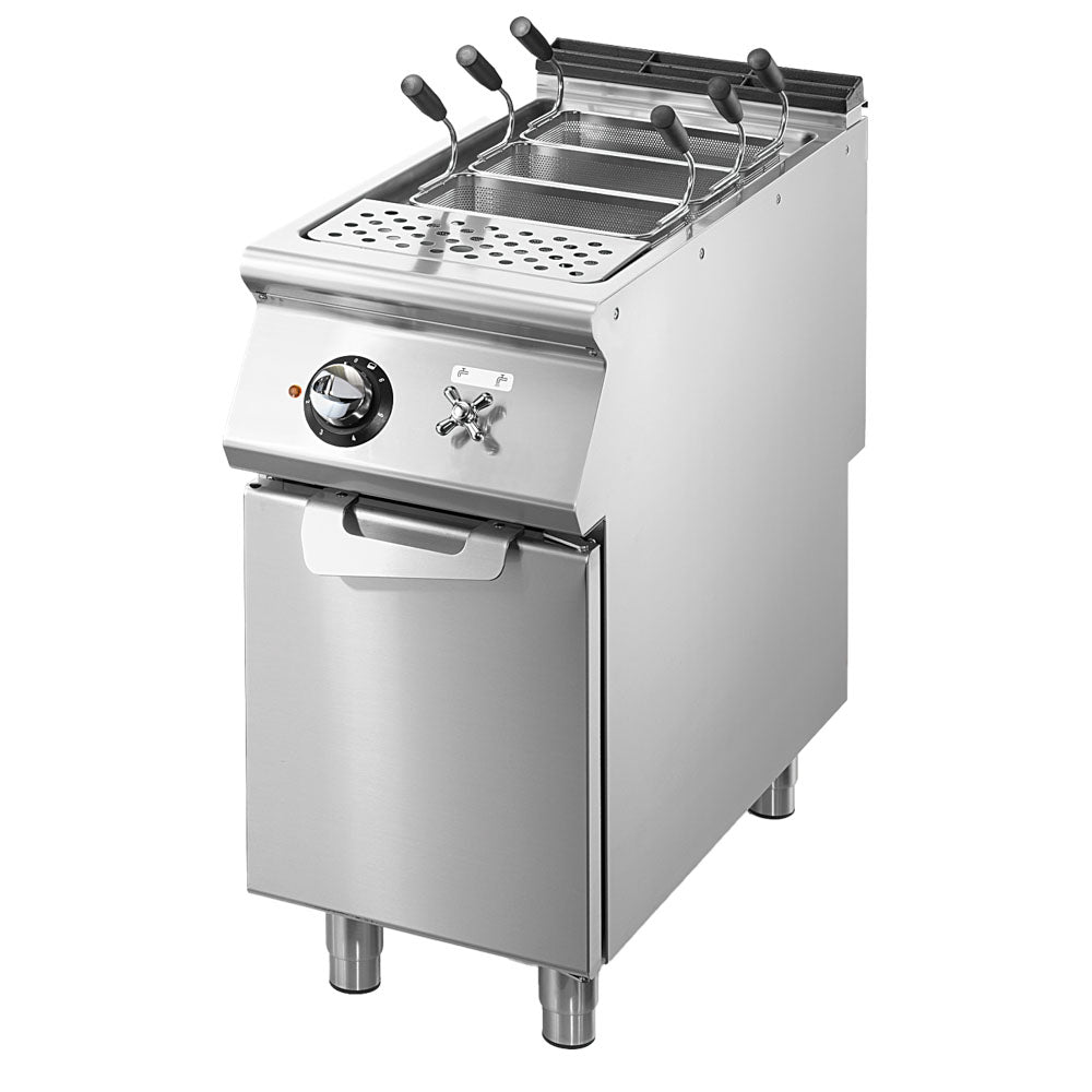 Elektro-Nudelkocher, 1 Becken GN 1/1, Kapazität 1x 40 Liter, feststehende Heizungen — Virtus VS9040CPES