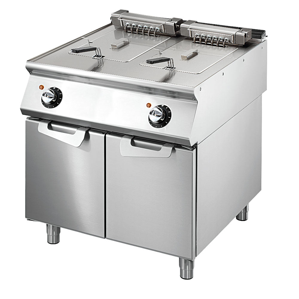 Elektro-Fritteuse, Kapazität 2x 15 Liter — Virtus VS9080FRE15