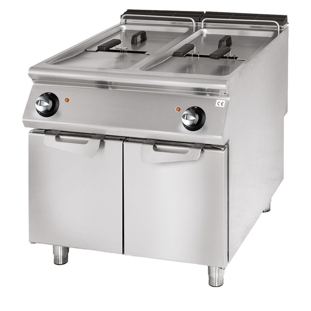 Elektro-Fritteuse, Kapazität 2x 21 Liter — Virtus VS9080FRE21