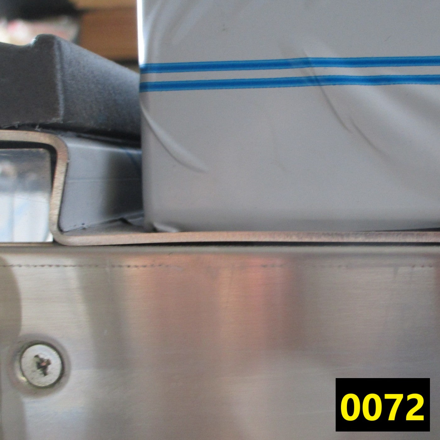 Gas-Lavasteingrill, Kochzone in Edelstahl, Fleisch/Fisch - BESCHÄDIGT — Virtus VS9080GRLBE (Ansicht 2)