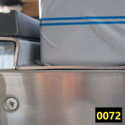 Gas-Lavasteingrill, Kochzone in Edelstahl, Fleisch/Fisch - BESCHÄDIGT — Virtus VS9080GRLBE (Ansicht 2)