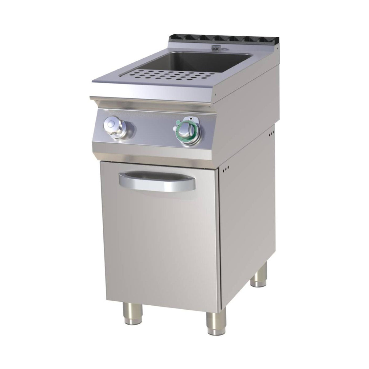 Elektro-Nudelkocher mit Unterschrank 23 Liter | A&S VT-740E
