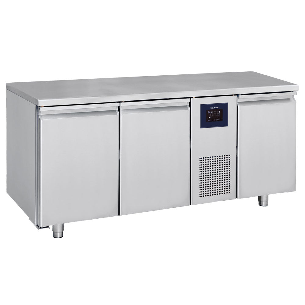 Tiefkühltisch mit 3 Türen GN 1/1, -10°/-20°C - WiFi — Virtus VTGB3/FNWF