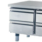 Schubladenkit 2x 1/2 für Kühlunterbauten 700 mm, H=100 mm — Virtus Z/CU700