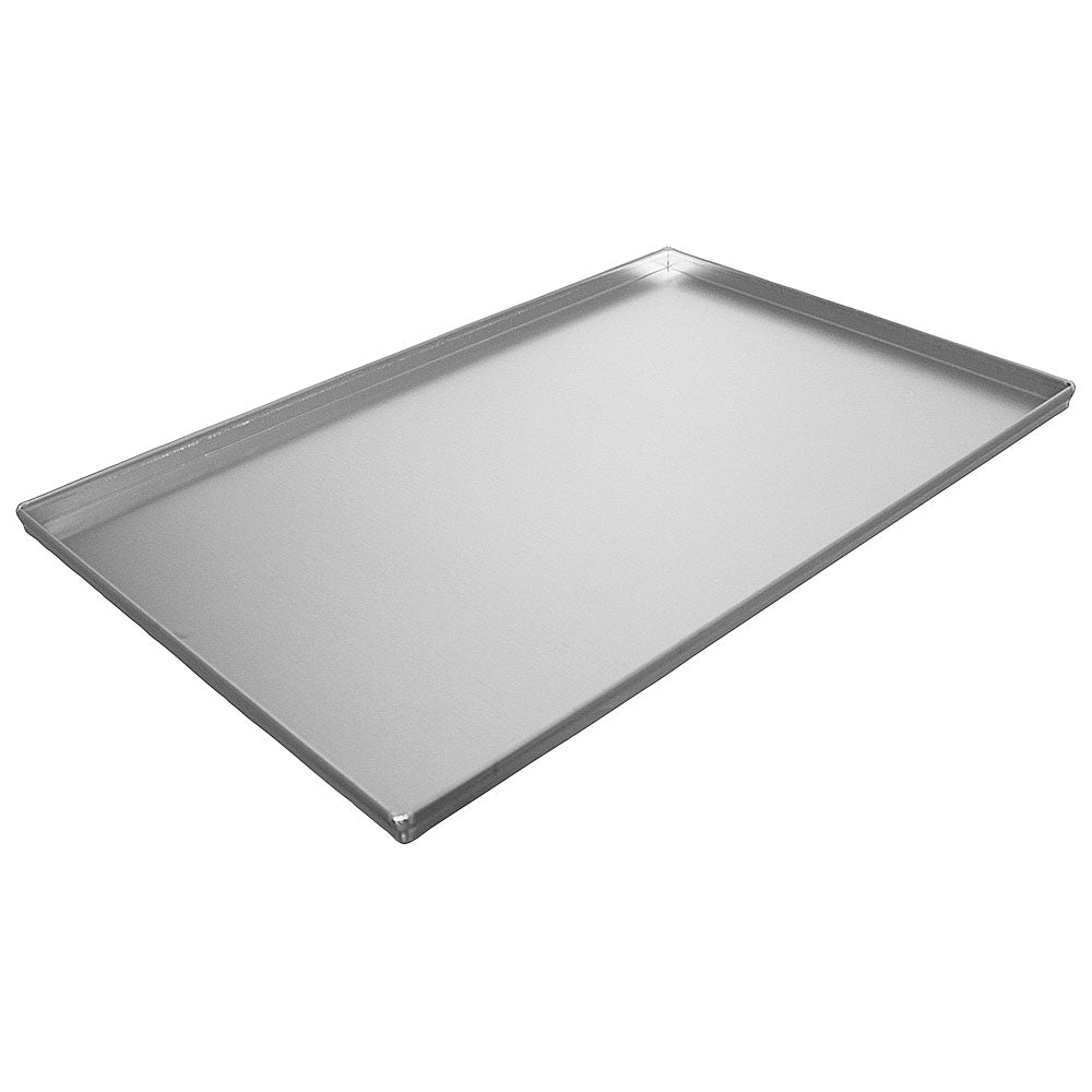 Backblech aus Aluminium unbeschichtet, 600x400 mm - 4 Seiten 90° — Virtus Z/DTREPA