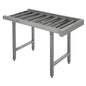 Rolltisch, gerade, B=1600 mm — Virtus Z/E717067