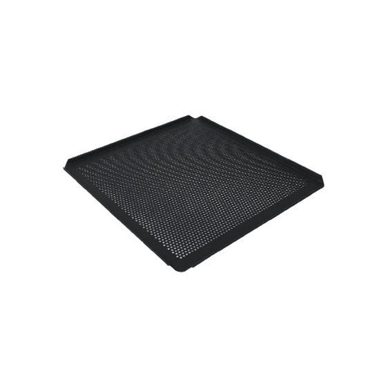 Backblech aus Aluminium, 435x340 mm - 4 Seiten 45°, doppelte thermoplastische Antihaftbeschichtung, gelocht — Virtus Z/FBPP4334