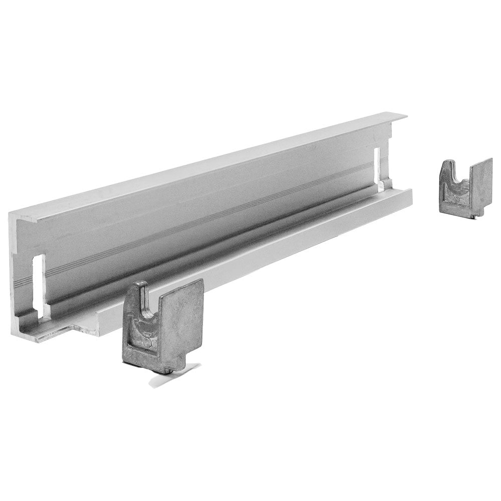 Eckmontageschiene für Aluminiumregal T=560 mm — Virtus Z/FHSJFGN