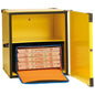 Pizzatransportbox, isoliert, Kapazität 2 Taschen oder 8 Kartons — Virtus Z/GBP40CR