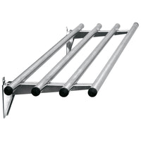 klappbare gerade Tablettrutsche, rohrförmig, B=1500 mm | Virtus Z/I018