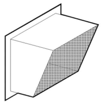 Abschlusselement, über 500x500 mm, bis 600x600 mm — Virtus Z/KZTCR60