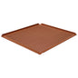 Backblech aus Aluminium, GN 2/3 - 4 Seiten 45°, Silikon, gelocht — Virtus Z/SBTSI23