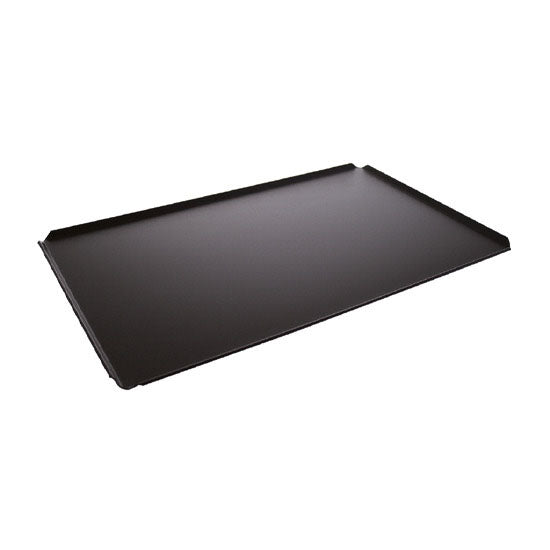 Backblech aus Aluminium, 435x340 mm - 4 Seiten 45°, doppelte thermoplastische Antihaftbeschichtung — Virtus Z/SBTTY4334