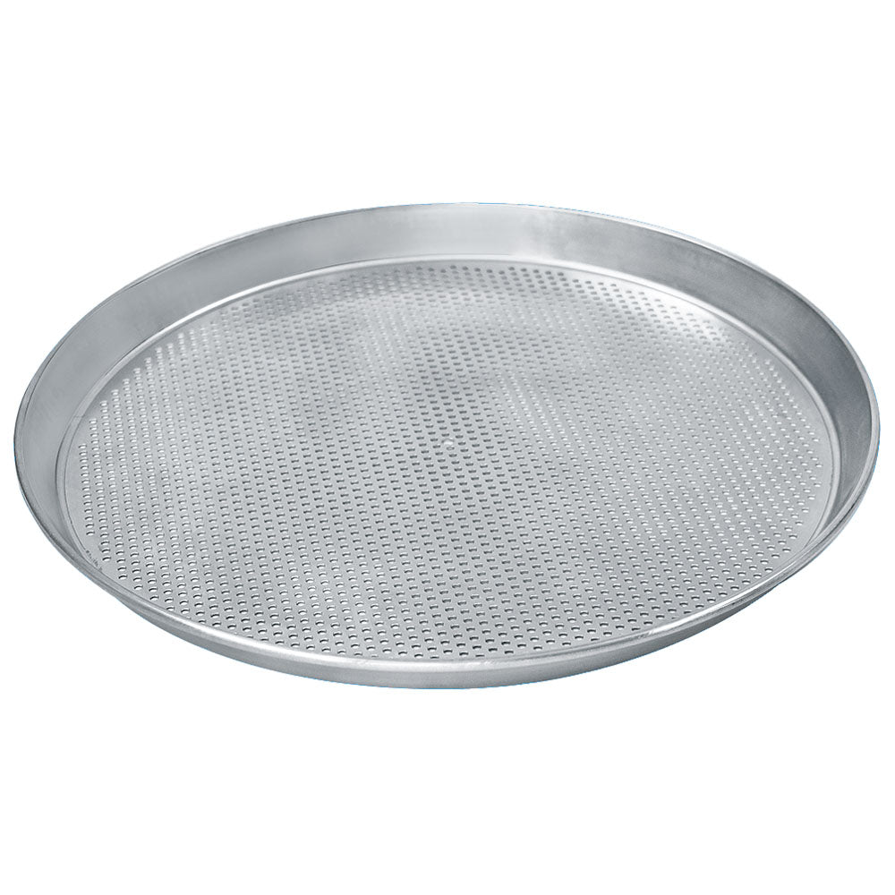 Pizzablech ø 260 mm aus Aluminium, gelocht ø 3 mm — Virtus Z/SPTF2625