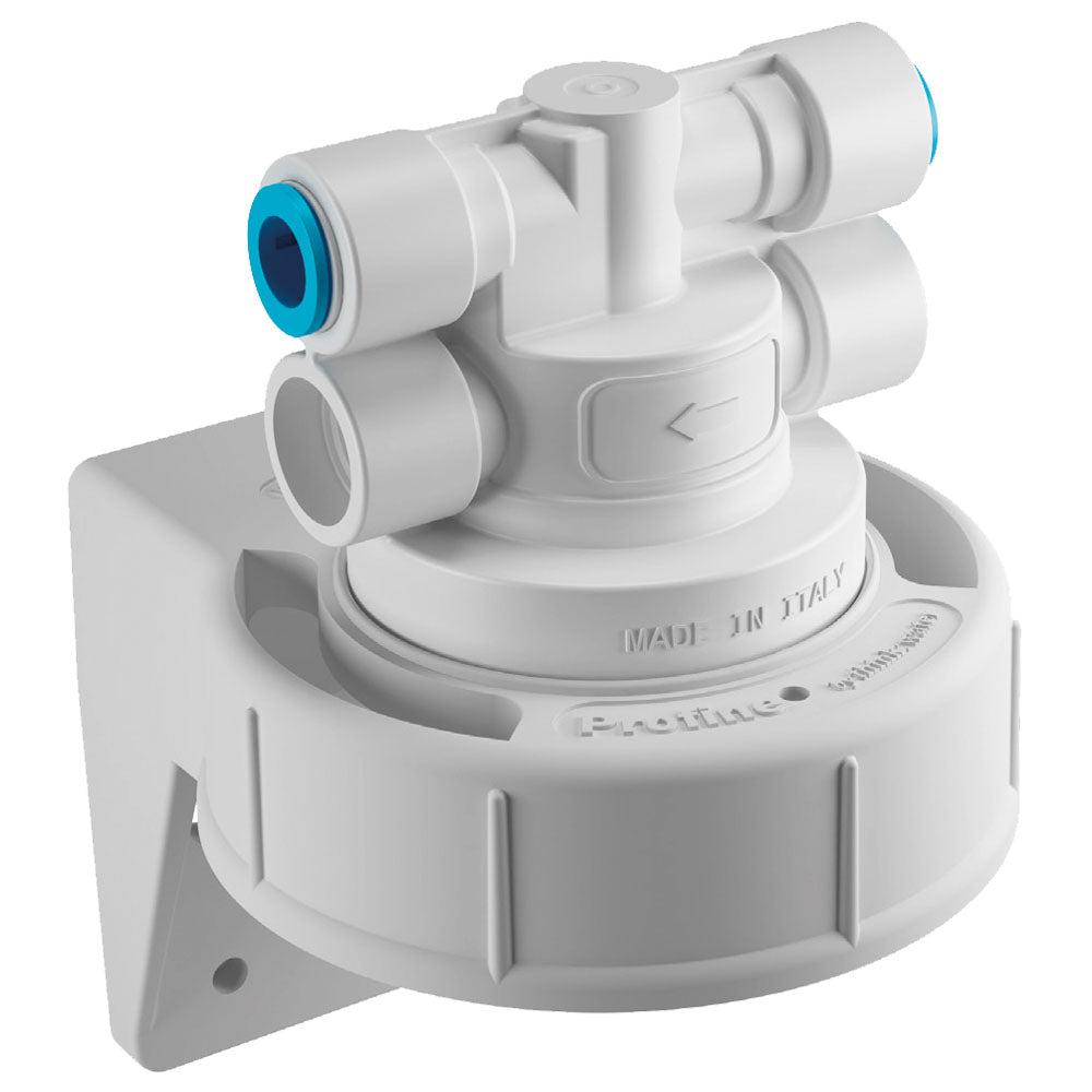 Filterkopf PROFINE® R ohne Durchflussminderer mit Wandhalterung 3/8 — Virtus Z/THPWB38