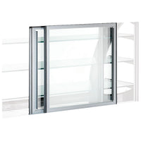 Plexiglass rear sliding doors for BGD0017 | Virtus Z/TSM10200