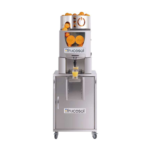 Automatische Orangenpresse Self-Service mit Unterschrank