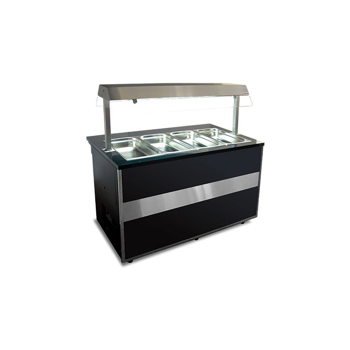 Bainmarie Heiße Theke Gastroline Opa Bemar, 576 Liter Volumen, 2000 × 900 × 1350 mm | A&S GL105-OP-90