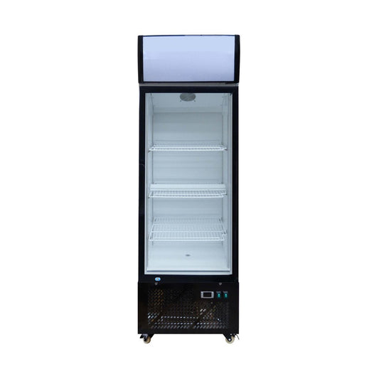 Beverage refrigerator with display 290 litres, 600 × 588 × 1855 mm | A&S KS-270