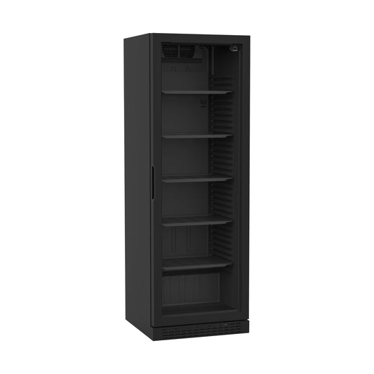 Beverage fridge 373 litres, 595 × 605 × 1810 mm, black | A&S KS-370BB
