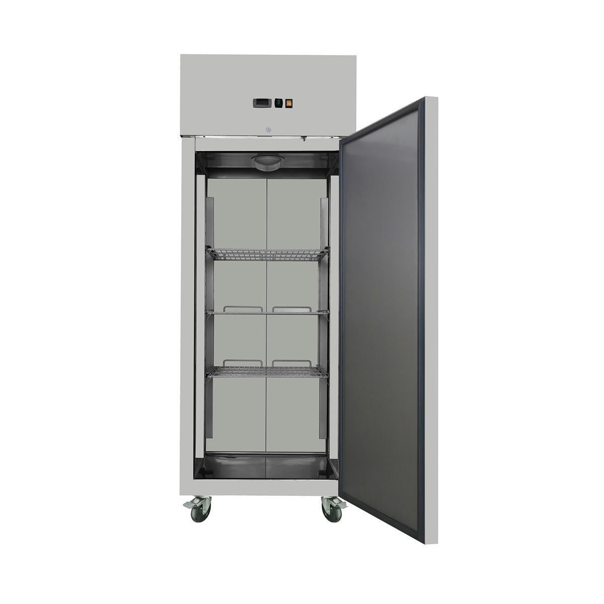 Edelstahlkühlschrank 525 Liter, 740 × 730 × 2010 mm | A&S KS-580R