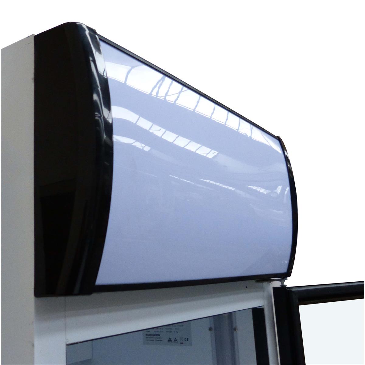 Getränkekühlschrank mit Display 600 Liter, 1080 × 588 × 2080 mm | A&S KS-600