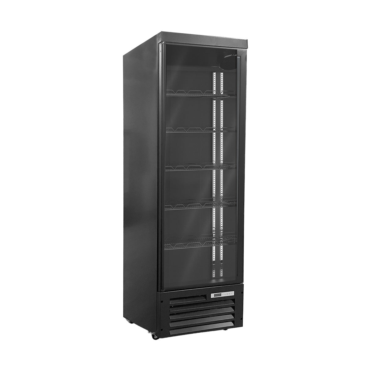 Getränkekühlschrank 600 Liter, schwarz, 635 × 710 × 2030 mm | A&S KS-650-N