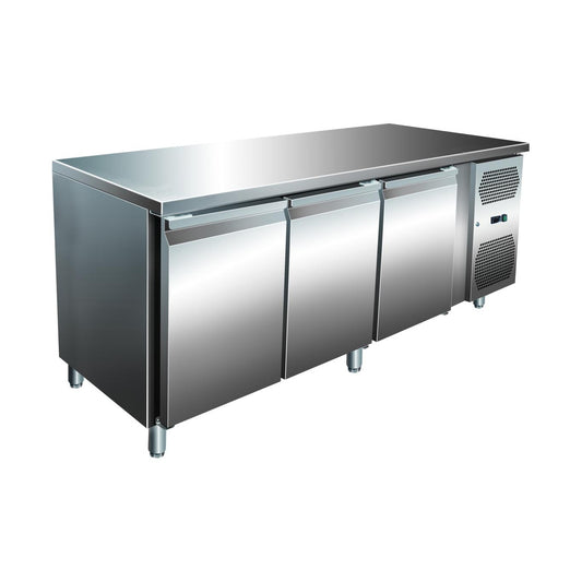 VIP refrigerated counter with 3 doors -2 to +8°C 1,795 × 600 × 860 mm | A&S KT-VIP-600-3