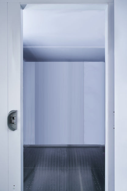 Tiefkühlzelle Wandstärke 120 mm, 2400 × 2100 × 2200 mm, ohne Aggregat | A&S TKZ2421-220