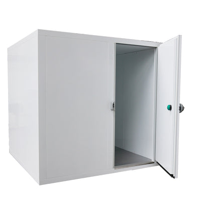 Kühlzelle 3.000 × 2.100 × 2.210 mm ohne Aggregat, Volumen 11,3 m³, WS 80 mm | A&S KZ3021220_PREMIUM