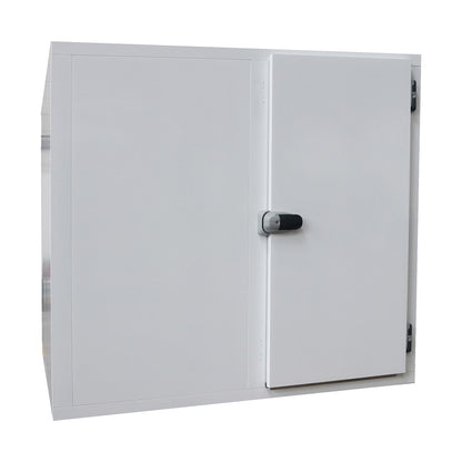 Kühlzelle 2.400 × 4.200 × 2.210 mm ohne Aggregat, Volumen 18,6 m³, WS 80 mm | A&S KZ2442220-90T_PREMIUM
