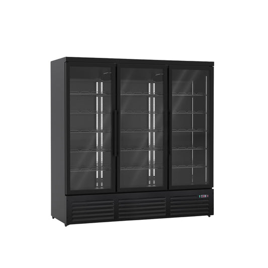 Freezer with 1900 litres, black, 1880 × 710 × 2030 mm | A&S TKS-1880-N